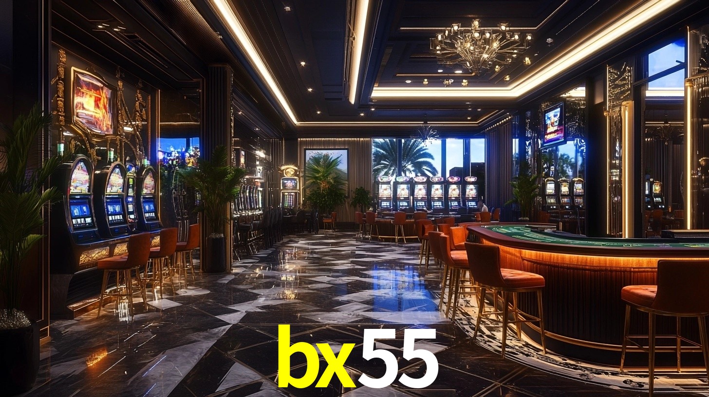 bx55 Logo - Bônus com Rollover Justo
